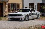 Dodge Challenger SRT Burnout SOC on Vossen Wheels (HF-3) 2019 года